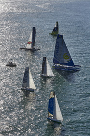 Départ Transat Jacques Vabre 2015.