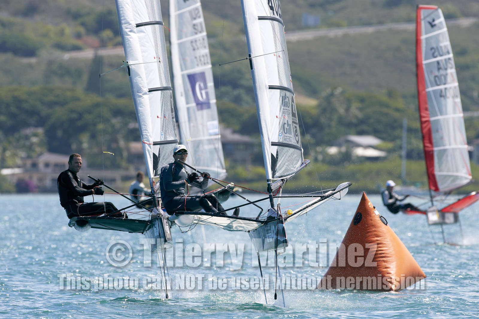 2013 US National International Moth - Kaneohe Bay - Hawaii -USA . 10-11 October 2013