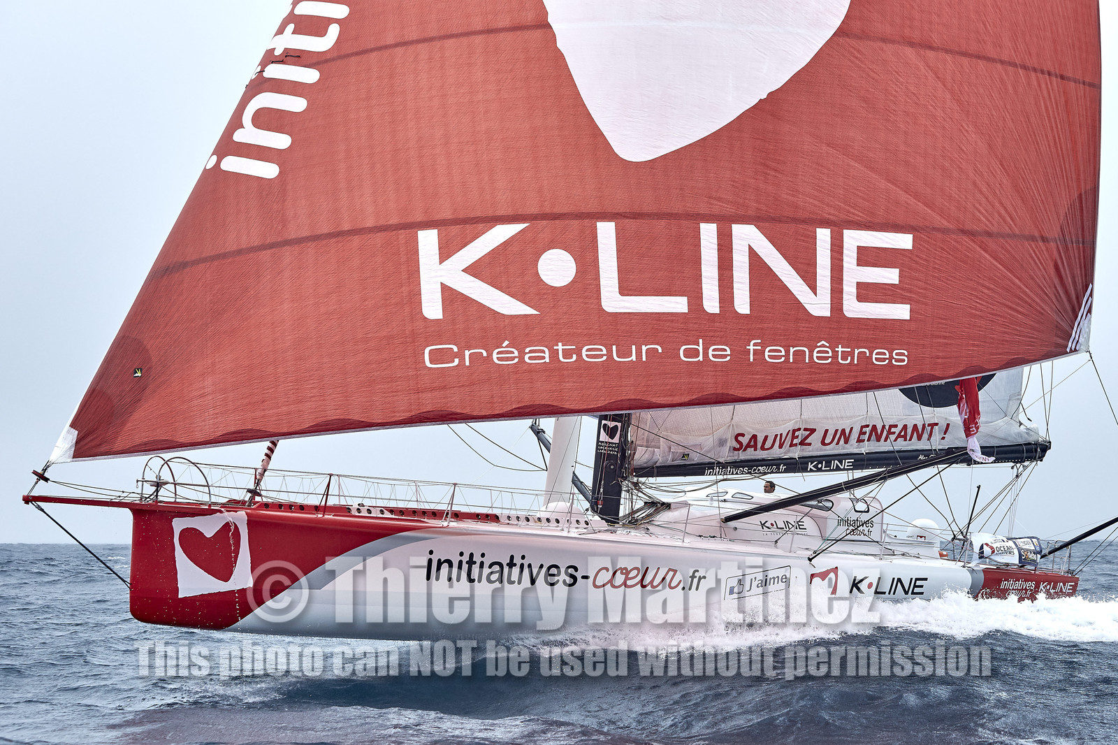 16_40436  ©Th.Martinez Sea&Co.  ILE DE GROIX - - FRANCE. 3 Août 2016. .Tanguy De Lamotte (FRA), a bord de l'IMOCA Initiatives-Coeur au large de l'Ile de Groix (FRA) en préparation du Vendée Globe 2016-17.