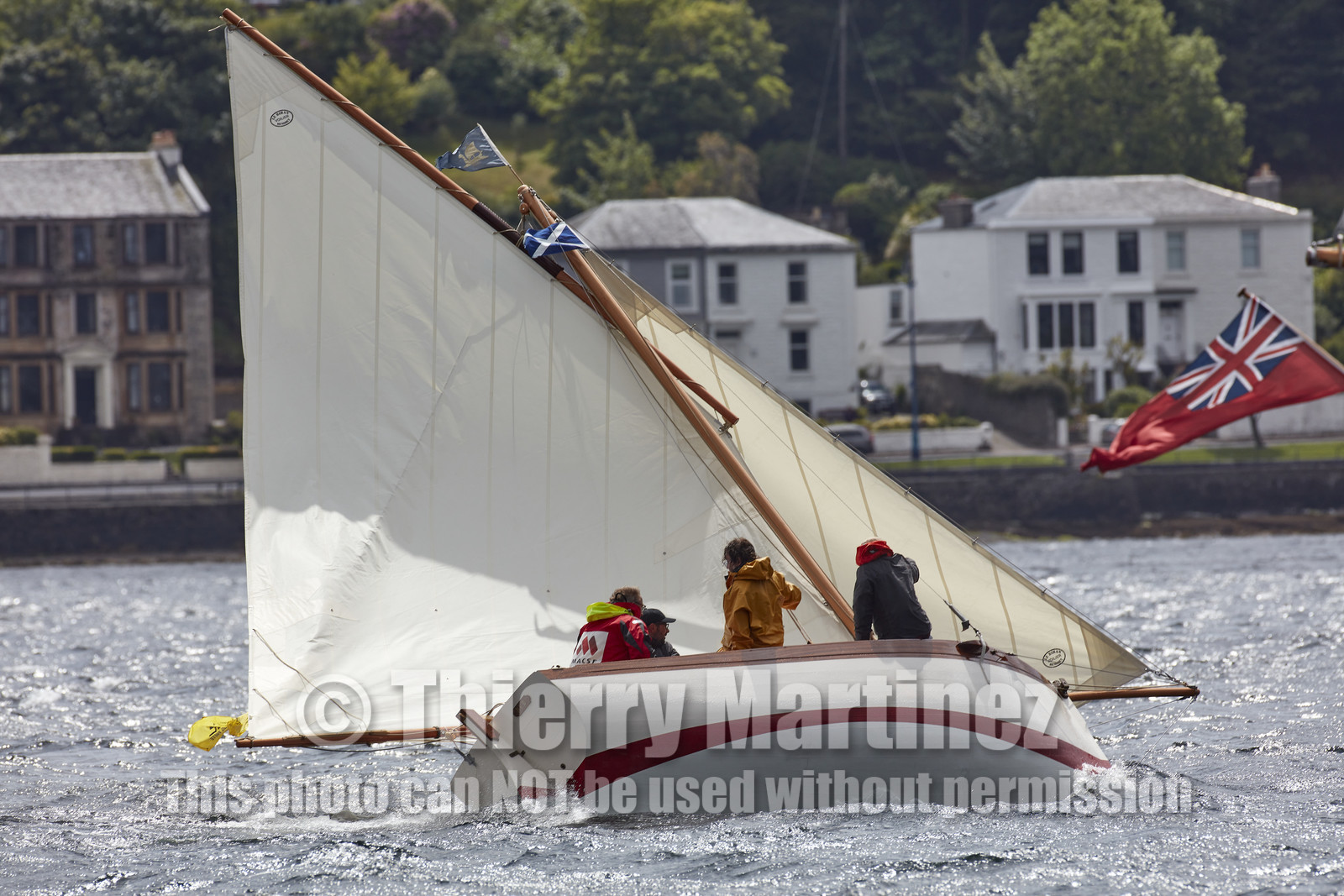 22_17006   © Thierry Martinez.FAIRLIE,SCOTLAND - UK 12th June 20222022 RICHARD MILLE FIFE REGATTA.Day 2 : LARGS to ROTHESAY
