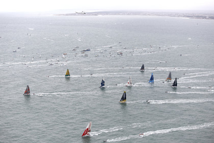 VENDEE GLOBE 2012 13 , Start 10 Nov 2012.