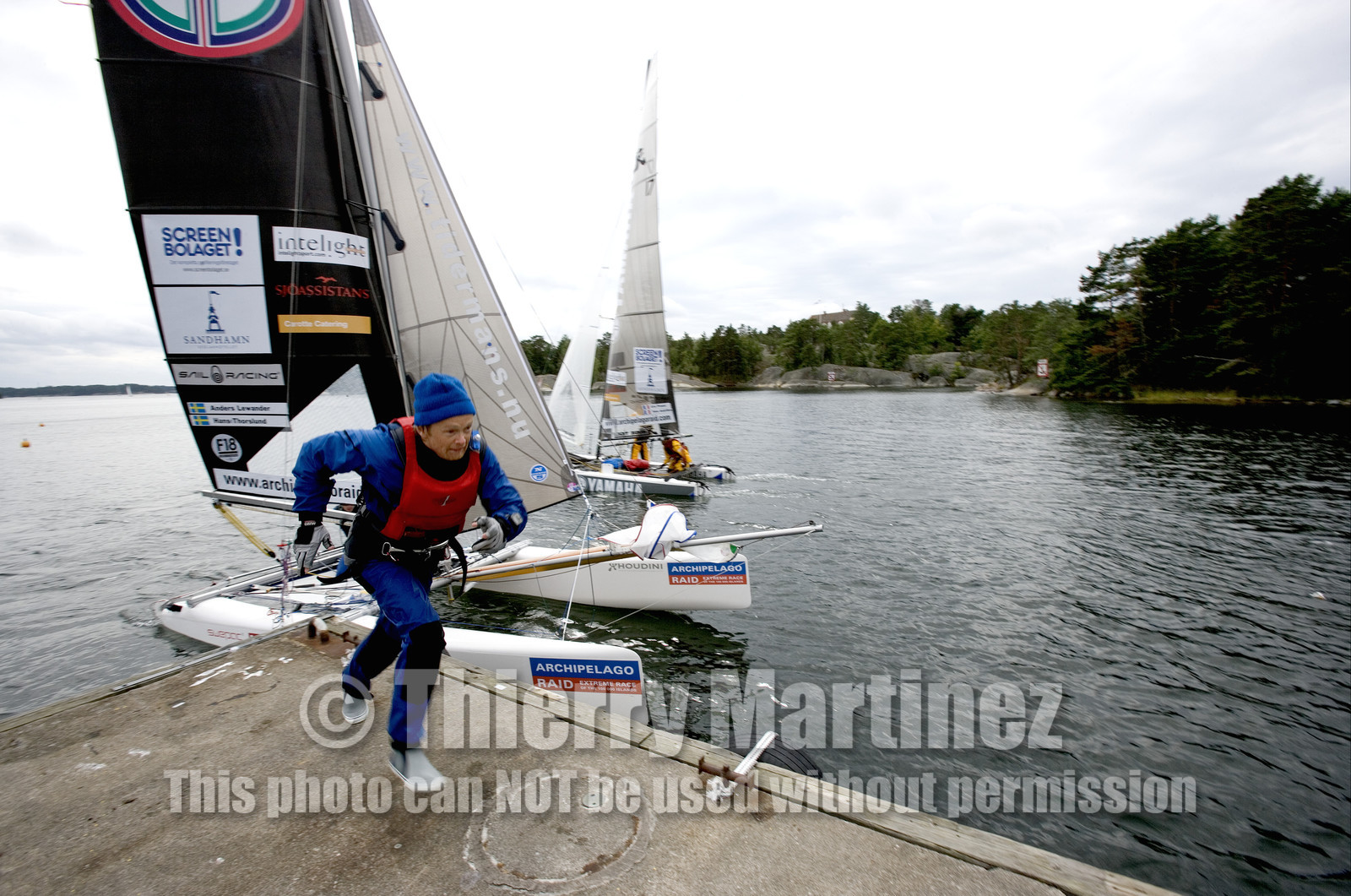 Archipelago Raid 2005 - Stockholm - Sweden  August 2005 -Day 1