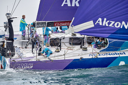 team AkzoNobel  in Volvo Ocean Race 2017-18.