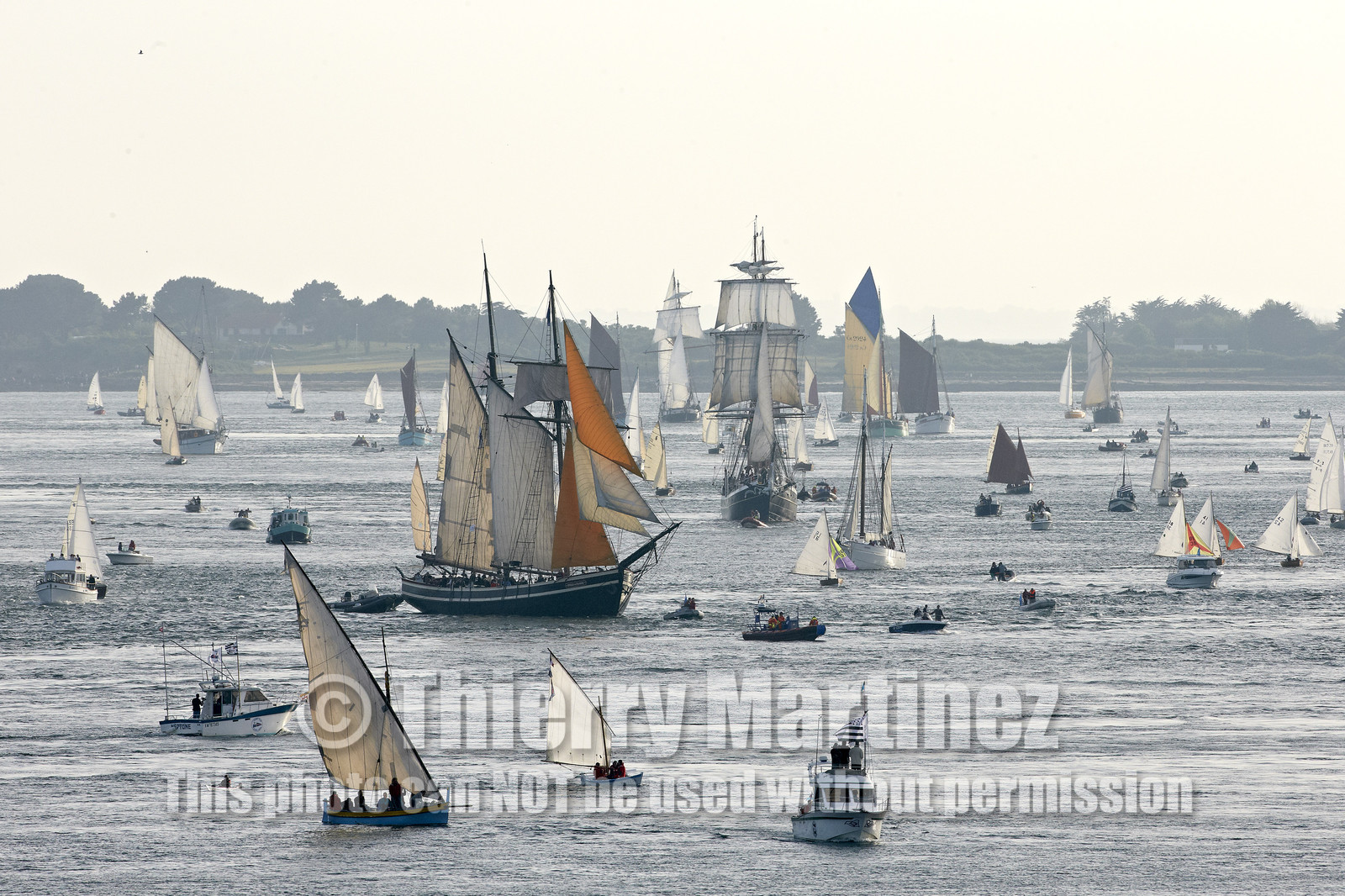 Semaine du Golfe 2015. Parade d'arrivée de la flotte.