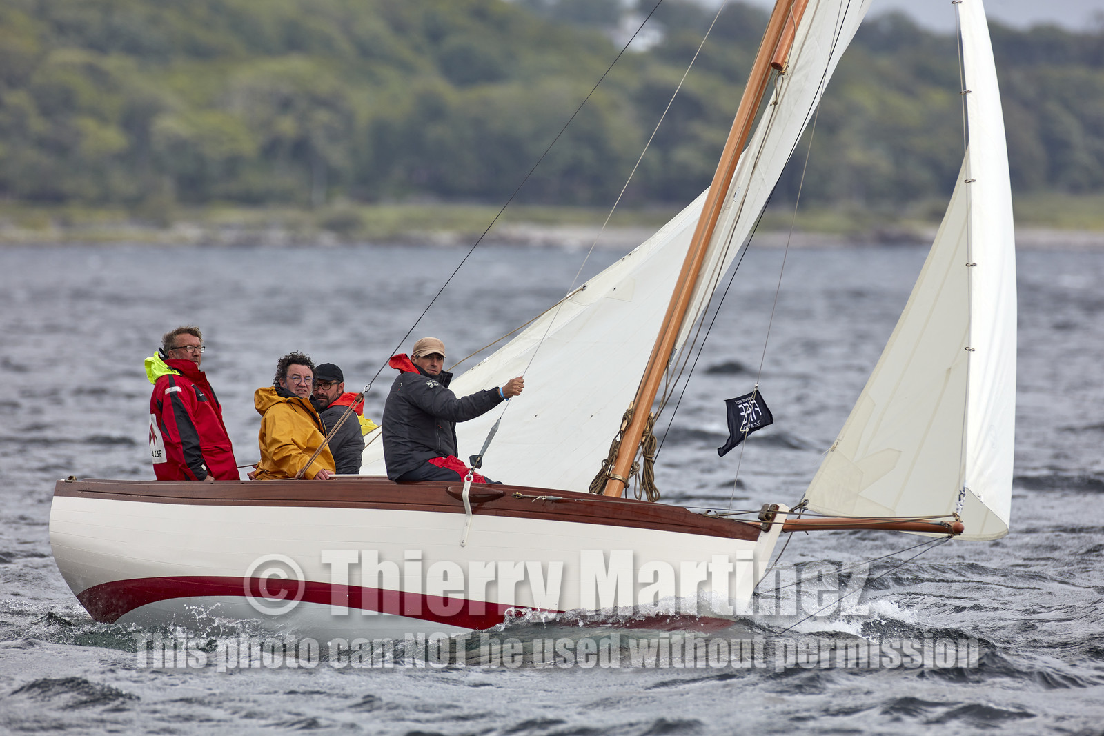 22_17006   © Thierry Martinez.FAIRLIE,SCOTLAND - UK 12th June 20222022 RICHARD MILLE FIFE REGATTA.Day 2 : LARGS to ROTHESAY