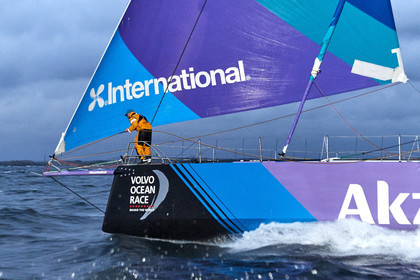 team AkzoNobel  in Volvo Ocean Race 2017-18.