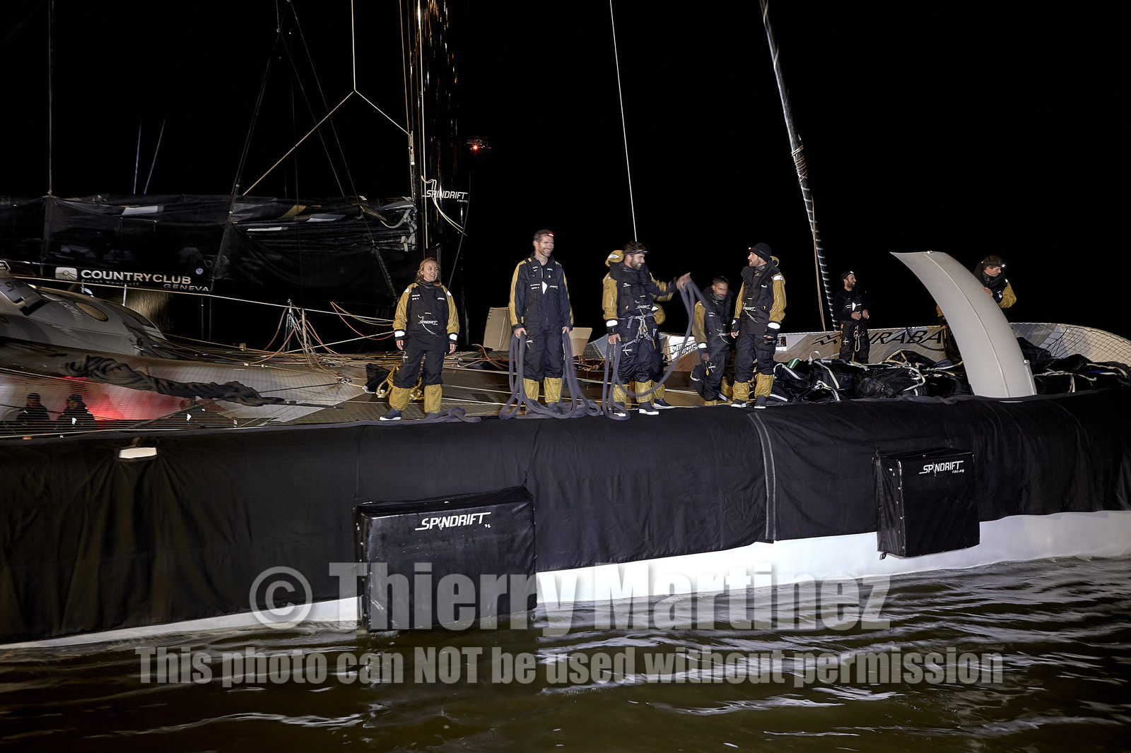 MAXI  SPINDRIFT 2 Jules Verne trophy  2015 2016 attempt.