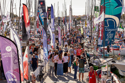 23_21466   © Thierry Martinez. LES SABLES D'OLONNE, 85 - FRANCE 23 septembre 2023.MINI TRANSAT 2023. Départ du 24 septembre retardé.Les Sables d’Olonne (FRA)    Santa Cruz de la Palma ( Canaries)    St François ( Guadeloupe): 4050 NM.