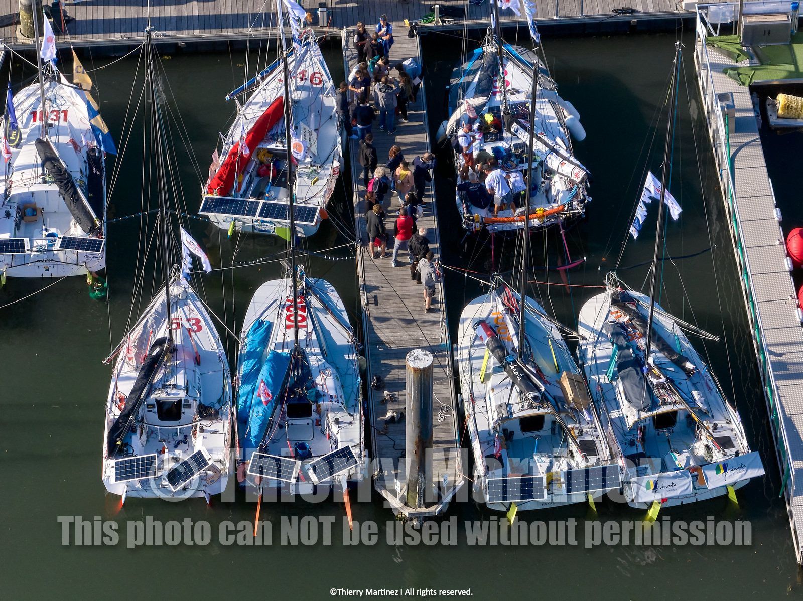 23_21240   © Thierry Martinez. LES SABLES D'OLONNE, 85 - FRANCE 22 septembre 2023.MINI TRANSAT 2023. Départ le 24 septembre.Les Sables d’Olonne (FRA)    Santa Cruz de la Palma ( Canaries)    St François ( Guadeloupe): 4050 NM.