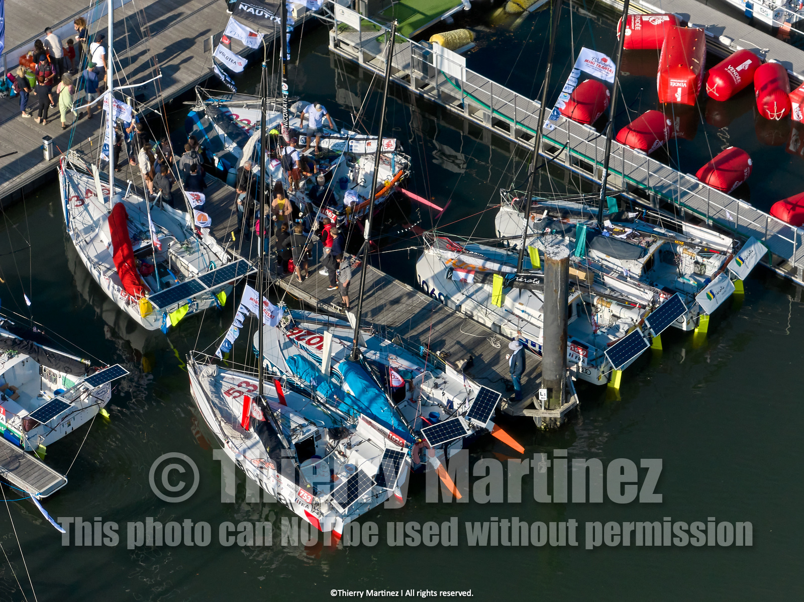 23_21230   © Thierry Martinez. LES SABLES D'OLONNE, 85 - FRANCE 22 septembre 2023.MINI TRANSAT 2023. Départ le 24 septembre.Les Sables d’Olonne (FRA)    Santa Cruz de la Palma ( Canaries)    St François ( Guadeloupe): 4050 NM.