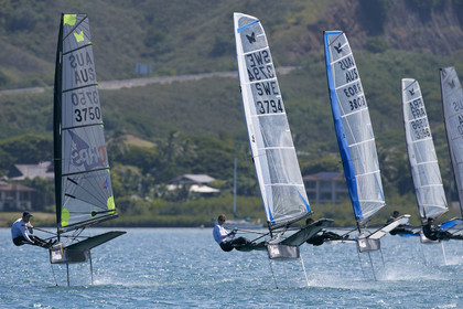 2013 US National International Moth - Kaneohe Bay - Hawaii -USA . 10-11 October 2013