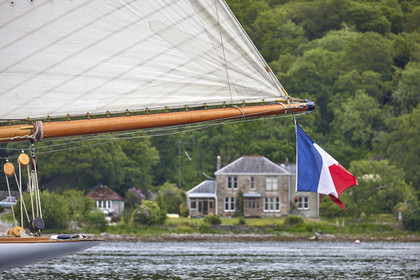 22_21692  © Thierry Martinez.FAIRLIE,SCOTLAND - UK 14th June 20222022 RICHARD MILLE FIFE REGATTA.Day 4 :ROTHESAY (ISLE OF BUTE) to PORTAVADIE.