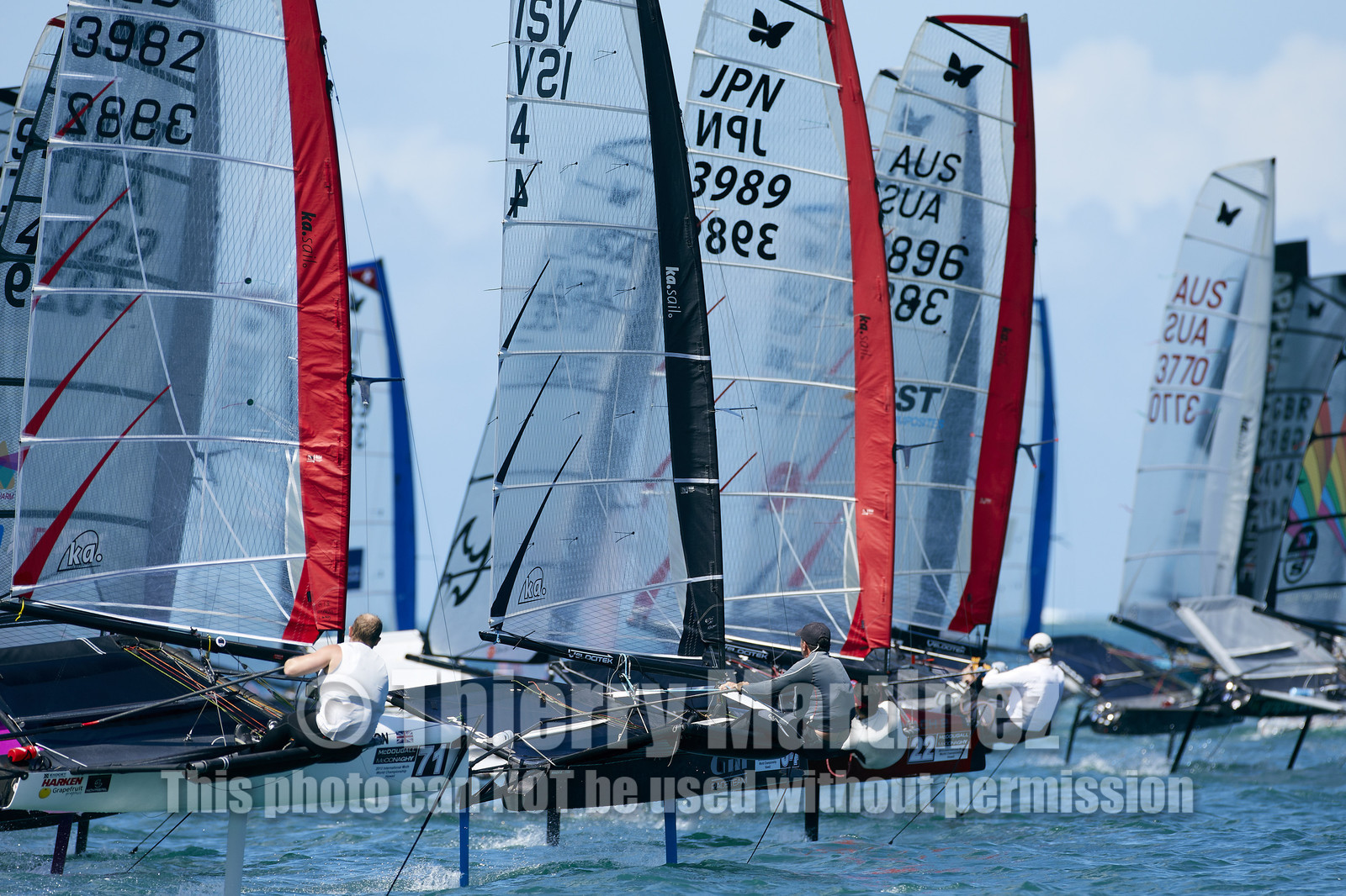 2013 US National International Moth - Kaneohe Bay - Hawaii -USA . 10-11 October 2013