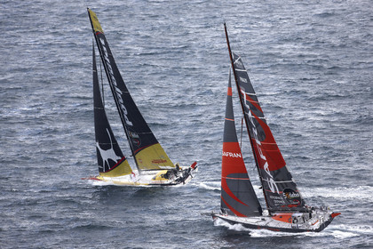 VENDEE GLOBE 2012 13 , Start  10 Nov 2012.