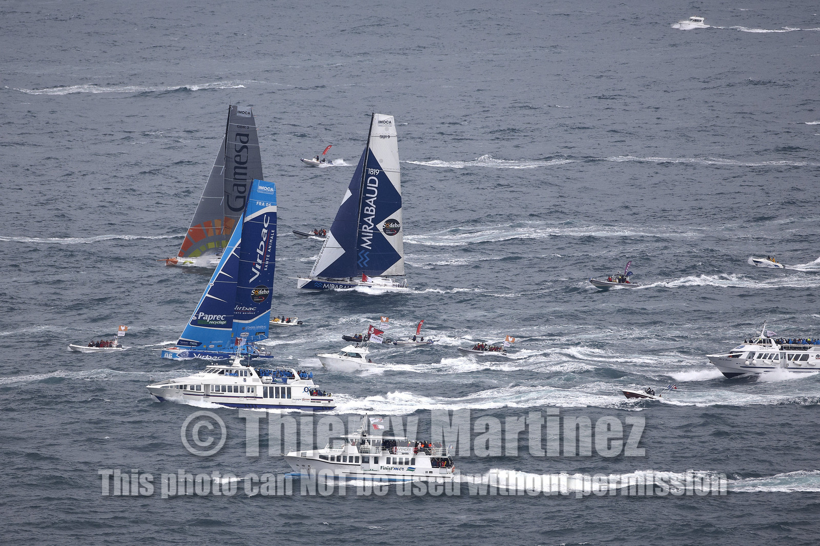 VENDEE GLOBE 2012 13 , Start 10 Nov 2012.