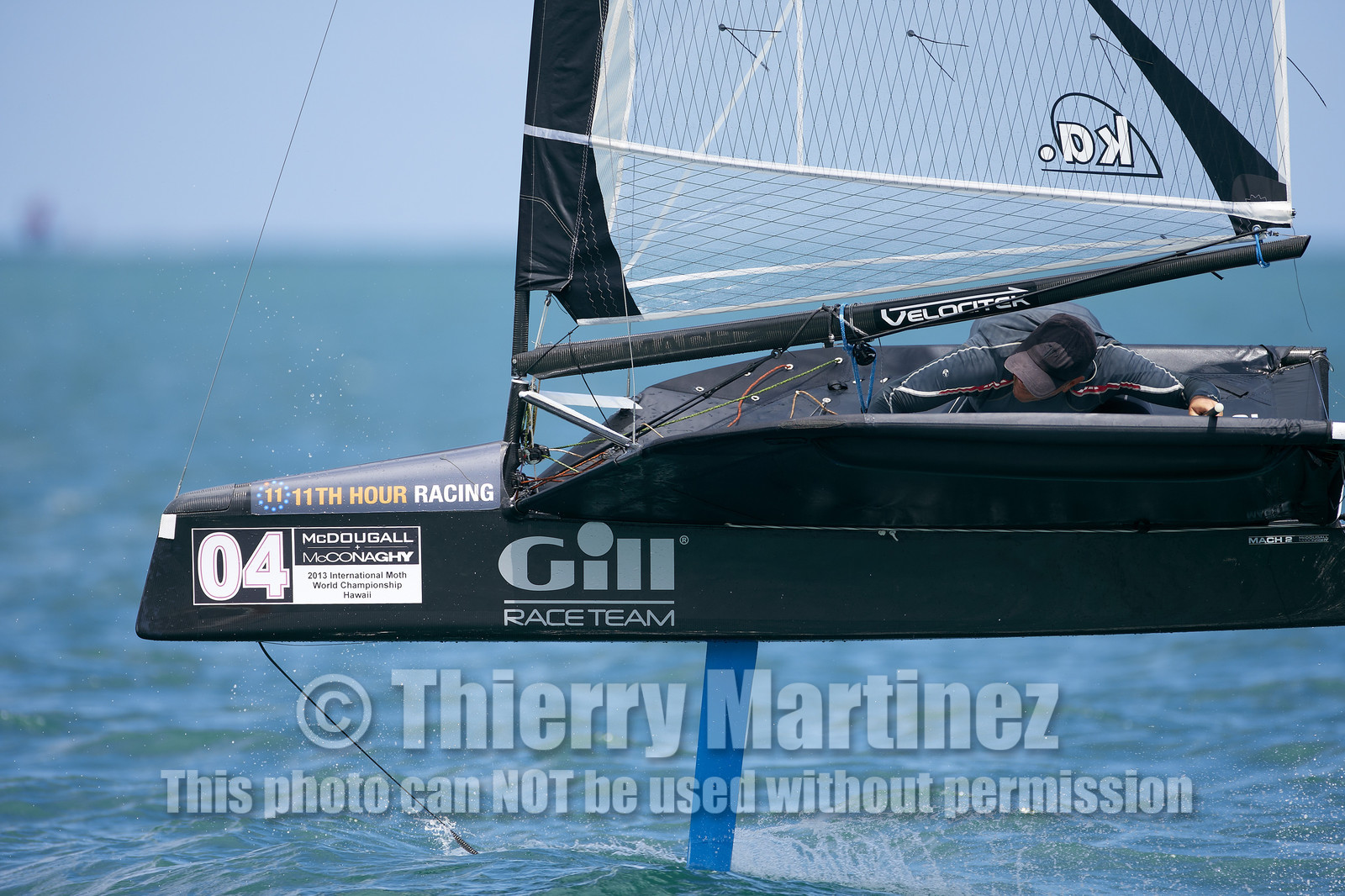 2013 US National International Moth - Kaneohe Bay - Hawaii -USA . 10-11 October 2013