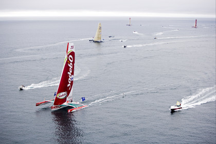 ROUTE DU RHUM Start in St Malo.Oct  2006
