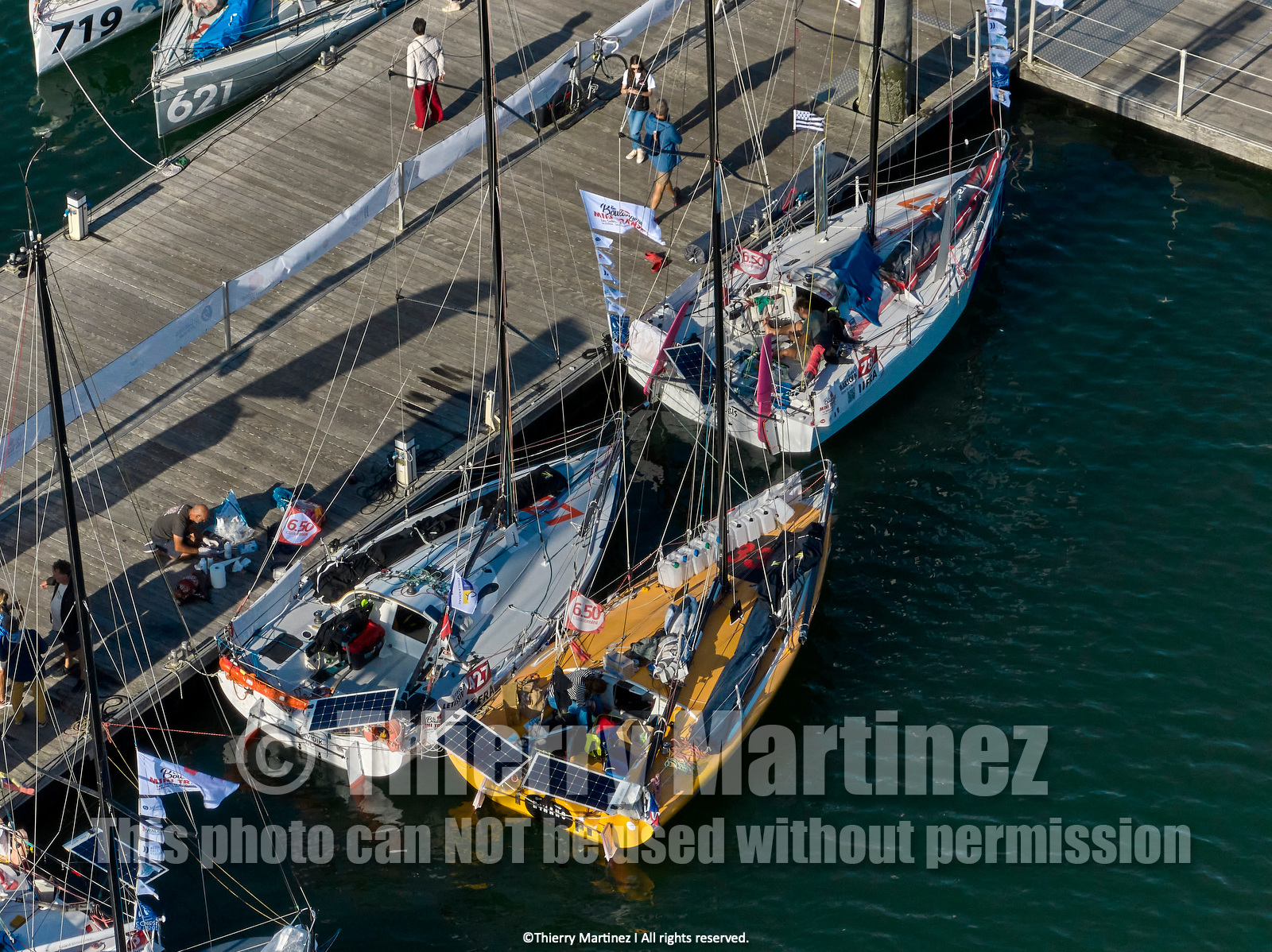 23_21218   © Thierry Martinez. LES SABLES D'OLONNE, 85 - FRANCE 22 septembre 2023.MINI TRANSAT 2023. Départ le 24 septembre.Les Sables d’Olonne (FRA)    Santa Cruz de la Palma ( Canaries)    St François ( Guadeloupe): 4050 NM.