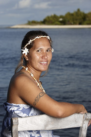 15_026757  ©ThMartinez Sea&Co.  RANGIROA - ARCHIPEL des TUAMOTU. POLYNESIE FRANCAISE .  8 Février 2015. ..Lucia