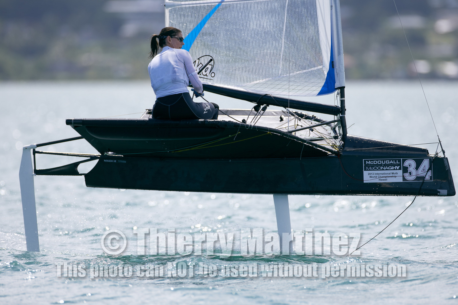 2013 US National International Moth - Kaneohe Bay - Hawaii -USA . 10-11 October 2013