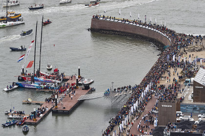 team AkzoNobel  in Volvo Ocean Race 2017-18.