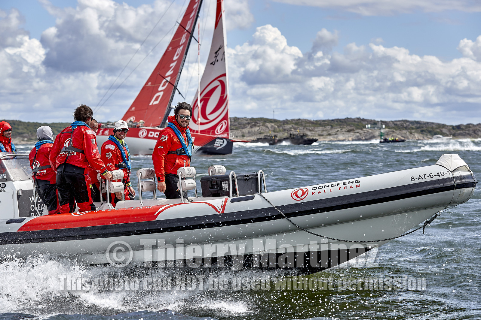 team AkzoNobel  in Volvo Ocean Race 2017-18.