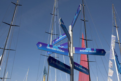 VOLVO OCEAN RACE - 2008 2009. IN-PORT RACE in Alicante-Spain.