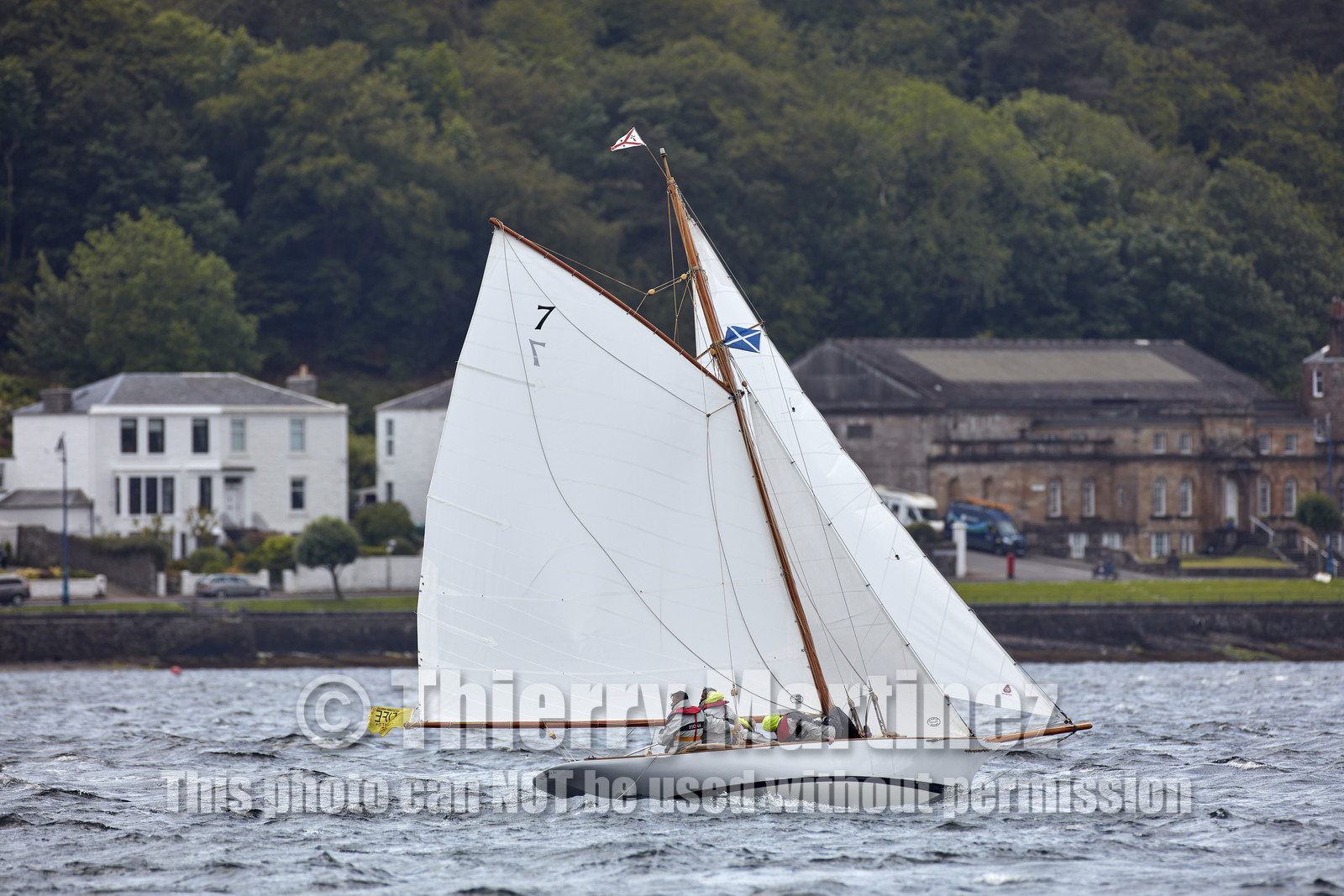 22_17006   © Thierry Martinez.FAIRLIE,SCOTLAND - UK 12th June 20222022 RICHARD MILLE FIFE REGATTA.Day 2 : LARGS to ROTHESAY