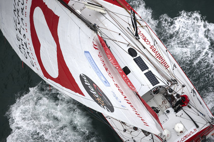 VENDEE GLOBE 2012 13 , Start  10 Nov 2012.