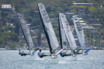 2013 US National International Moth - Kaneohe Bay - Hawaii -USA . 10-11 October 2013