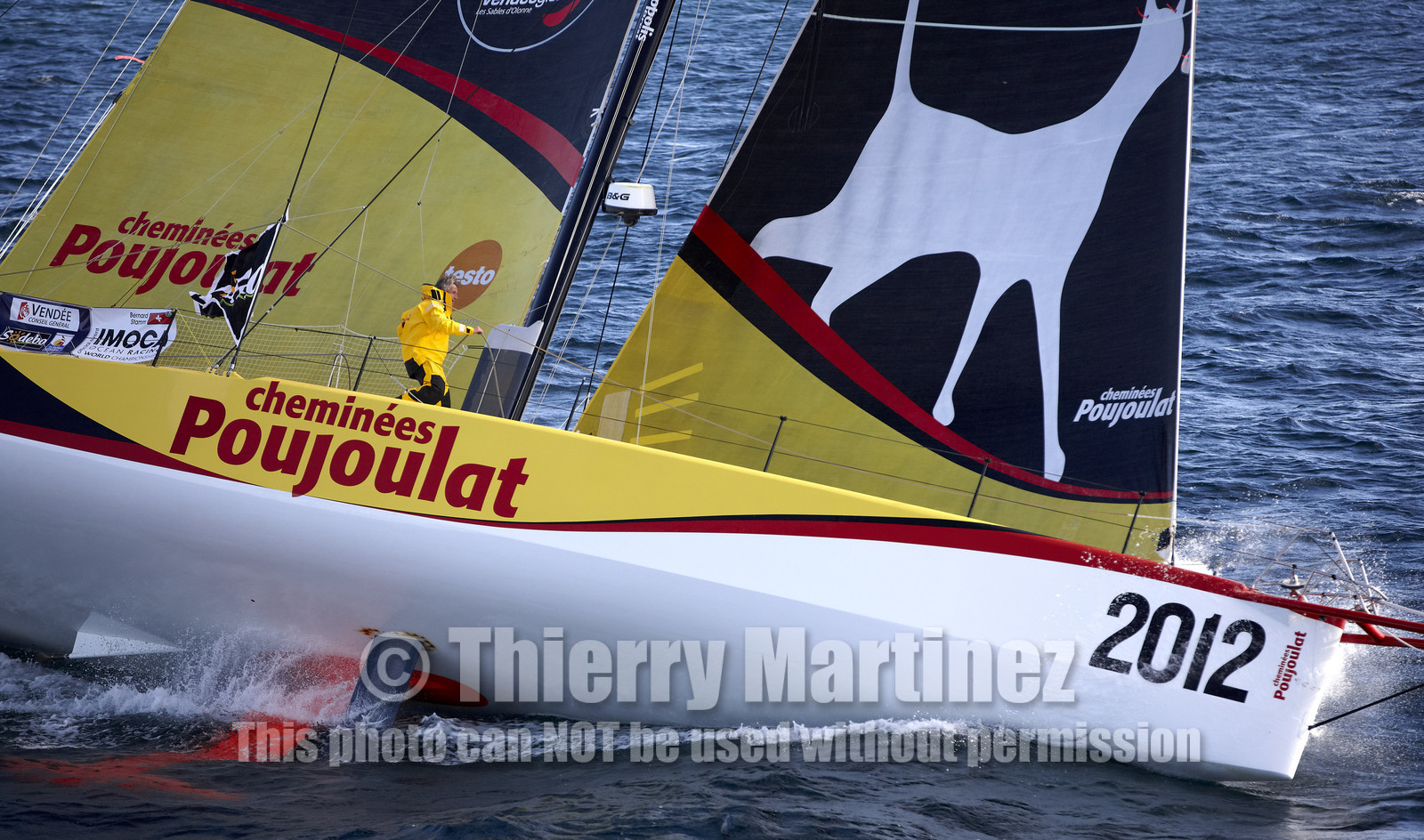 12_20215 CHEMINEES POUJOULAT ( IMOCA 60') , Skipper Bernard Stamm (SUI)