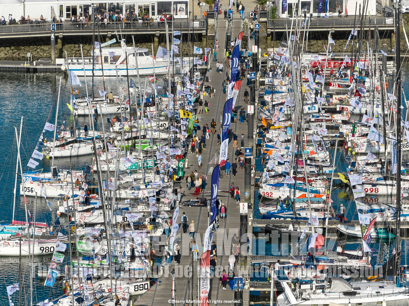 23_21154   © Thierry Martinez. LES SABLES D'OLONNE, 85 - FRANCE 22 septembre 2023.MINI TRANSAT 2023. Départ le 24 septembre.Les Sables d’Olonne (FRA)    Santa Cruz de la Palma ( Canaries)    St François ( Guadeloupe): 4050 NM.