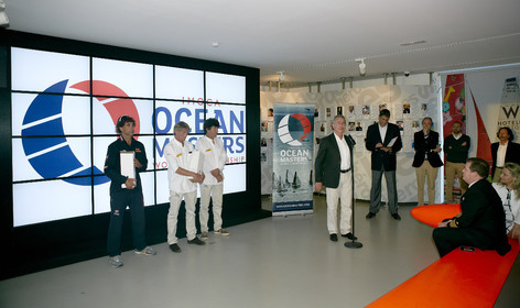 Prise giving  IMOCA OCEAN MASTERS WORLD CHAMPIONSHIP 2013-14