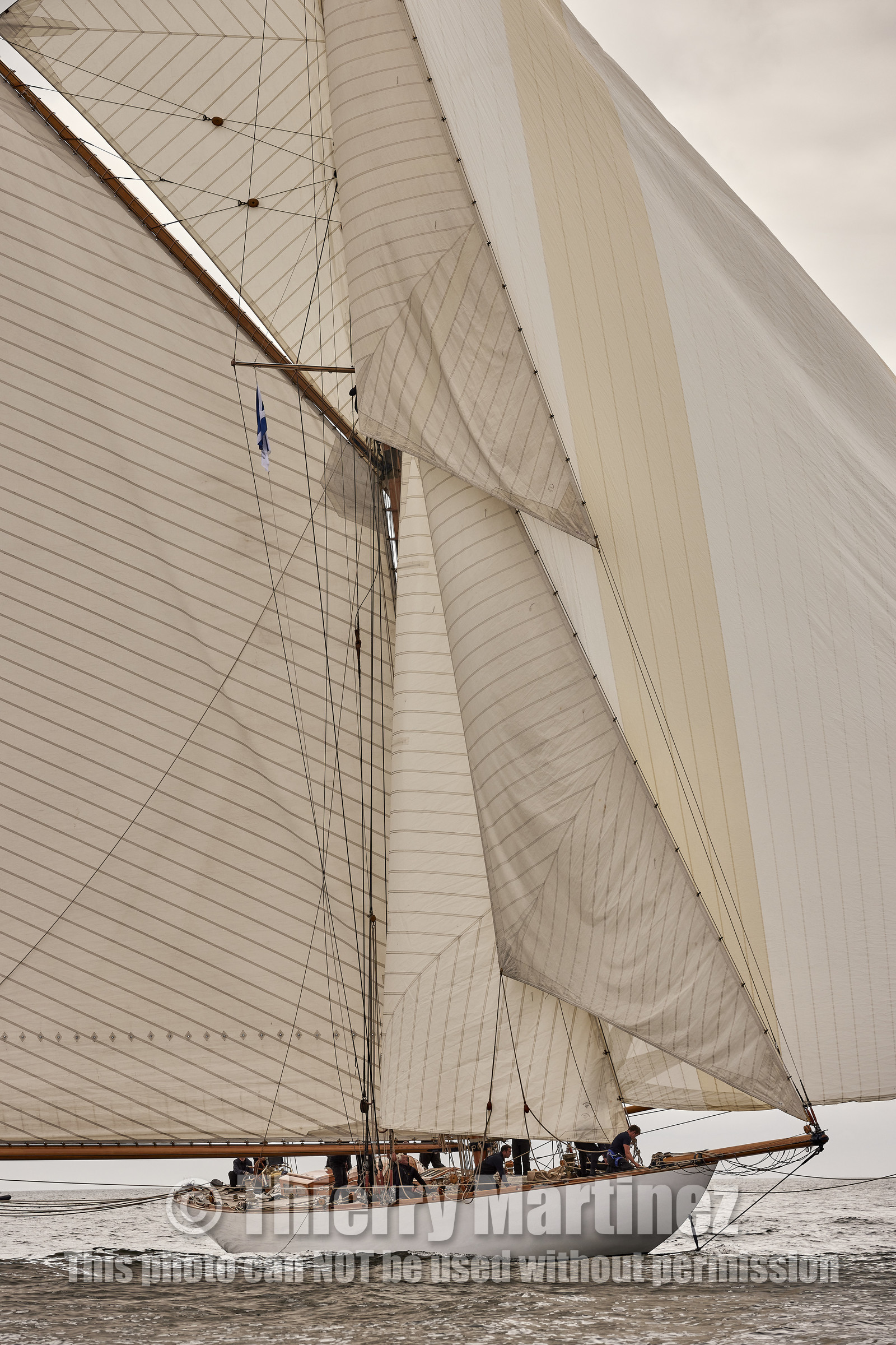 22_22817  © Thierry Martinez.FAIRLIE,SCOTLAND - UK 14th June 20222022 RICHARD MILLE FIFE REGATTA.Day 4 :ROTHESAY (ISLE OF BUTE) to PORTAVADIE.