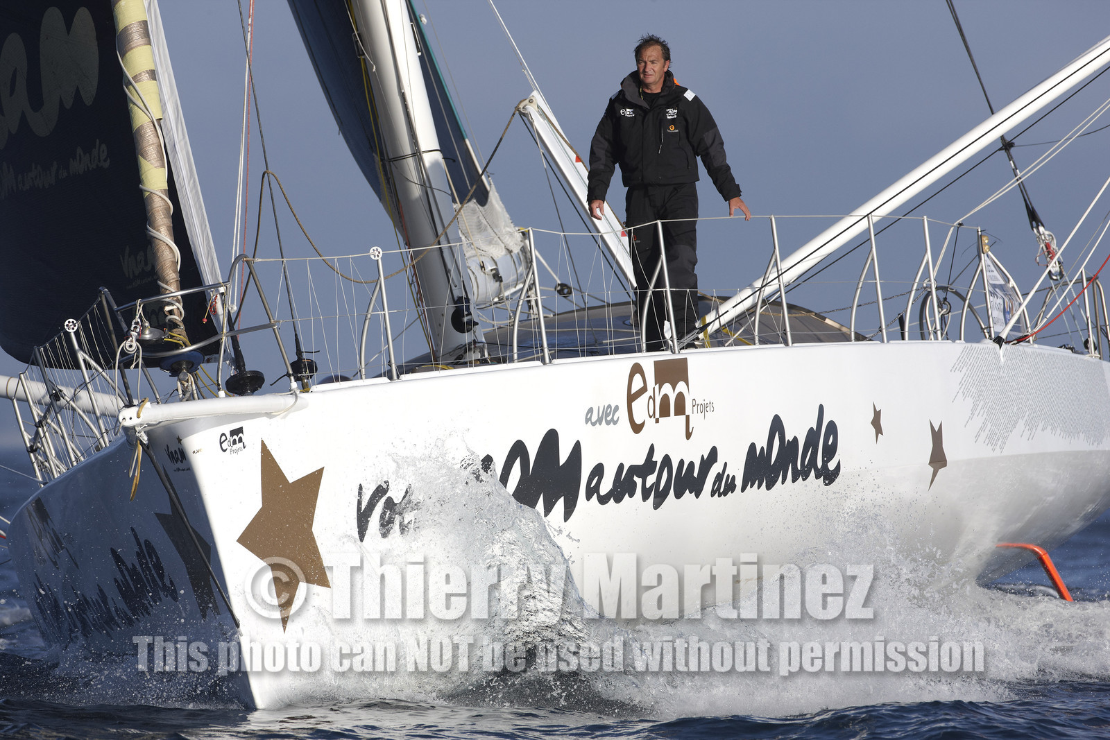 VOTRE NOM AUTOUR DU MONDE , skipper Bertrand de Broc (FRA)