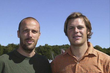 03_3143D © Th.Martinez,STOCKHOLM SWEDEN, 7 07 03-Archipelago Raid (2003).GB Glace ,Bengt Jacobson (SWE) and Jan Schiratzki (SWE)