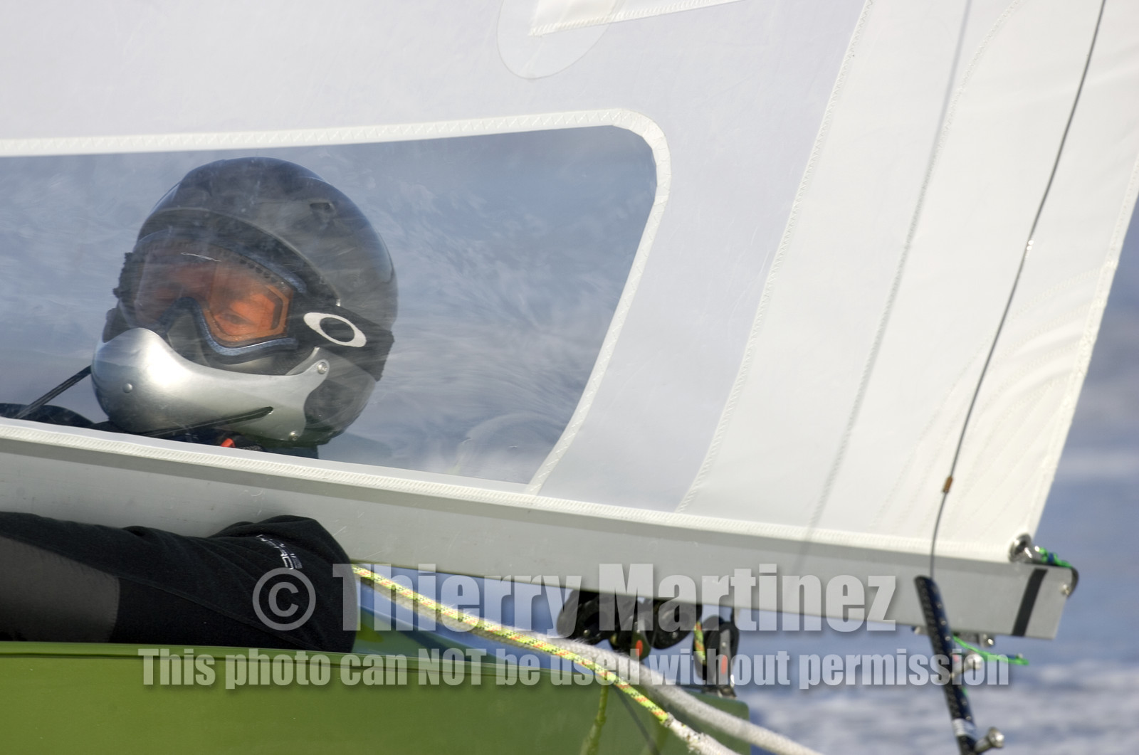 Ice Boats in Stockholm Archipelago - March 2005.