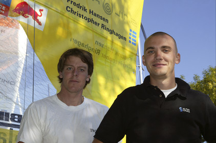 03_3019D © Th.Martinez,STOCKHOLM ARCHIPELAGO SWEDEN, 8 07 03-Archipelago Raid (2003)  Day 1.Frederik Hansen (SWE) & Christopher Ringstrand (SWE)