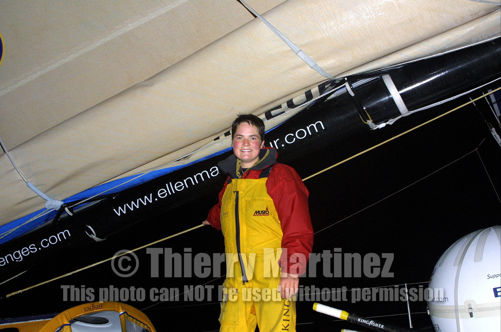 2000 Vendee Globe. Finish. Les Sables d'Olonne(FRA)