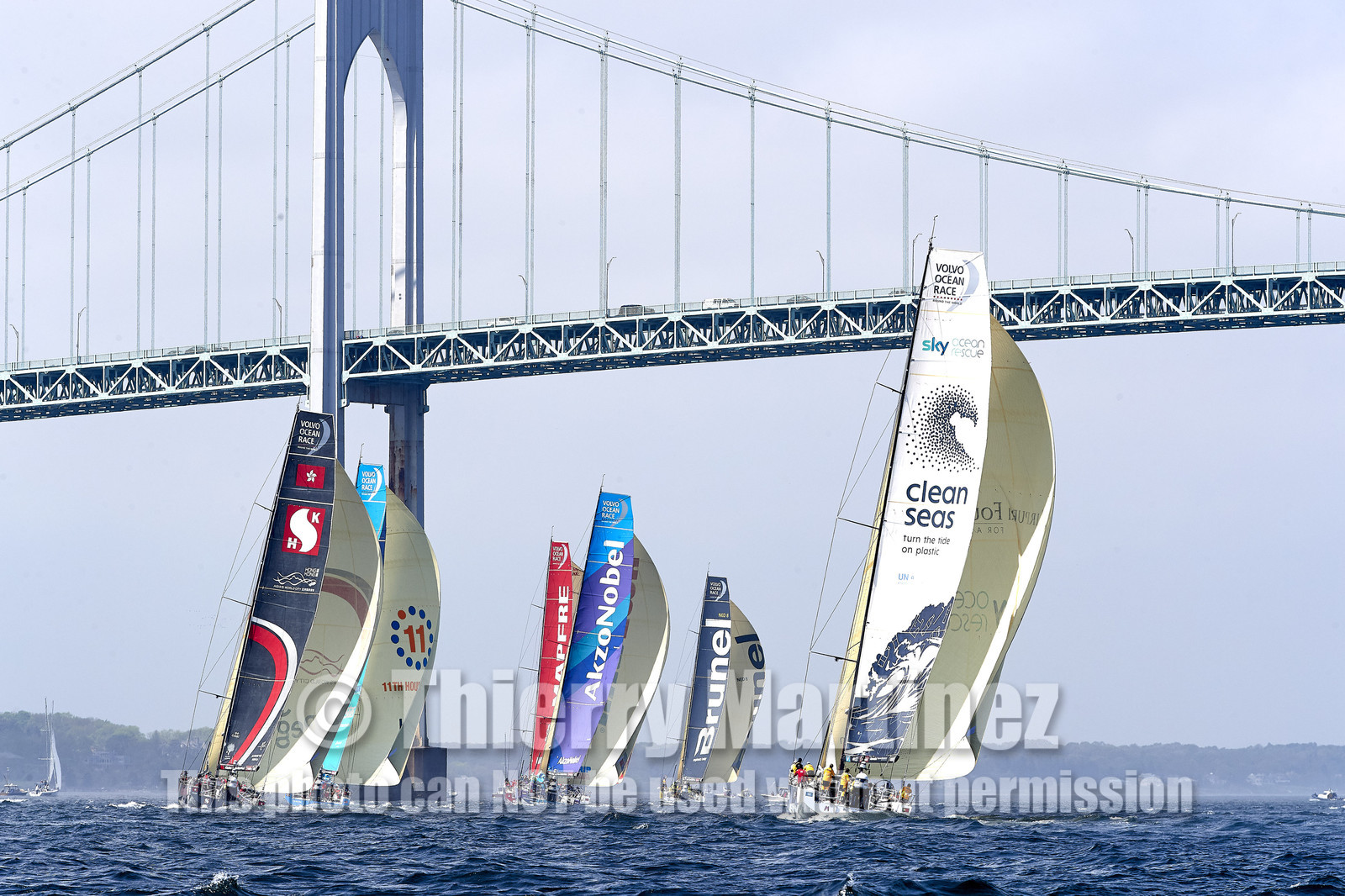 team AkzoNobel  in Volvo Ocean Race 2017-18.