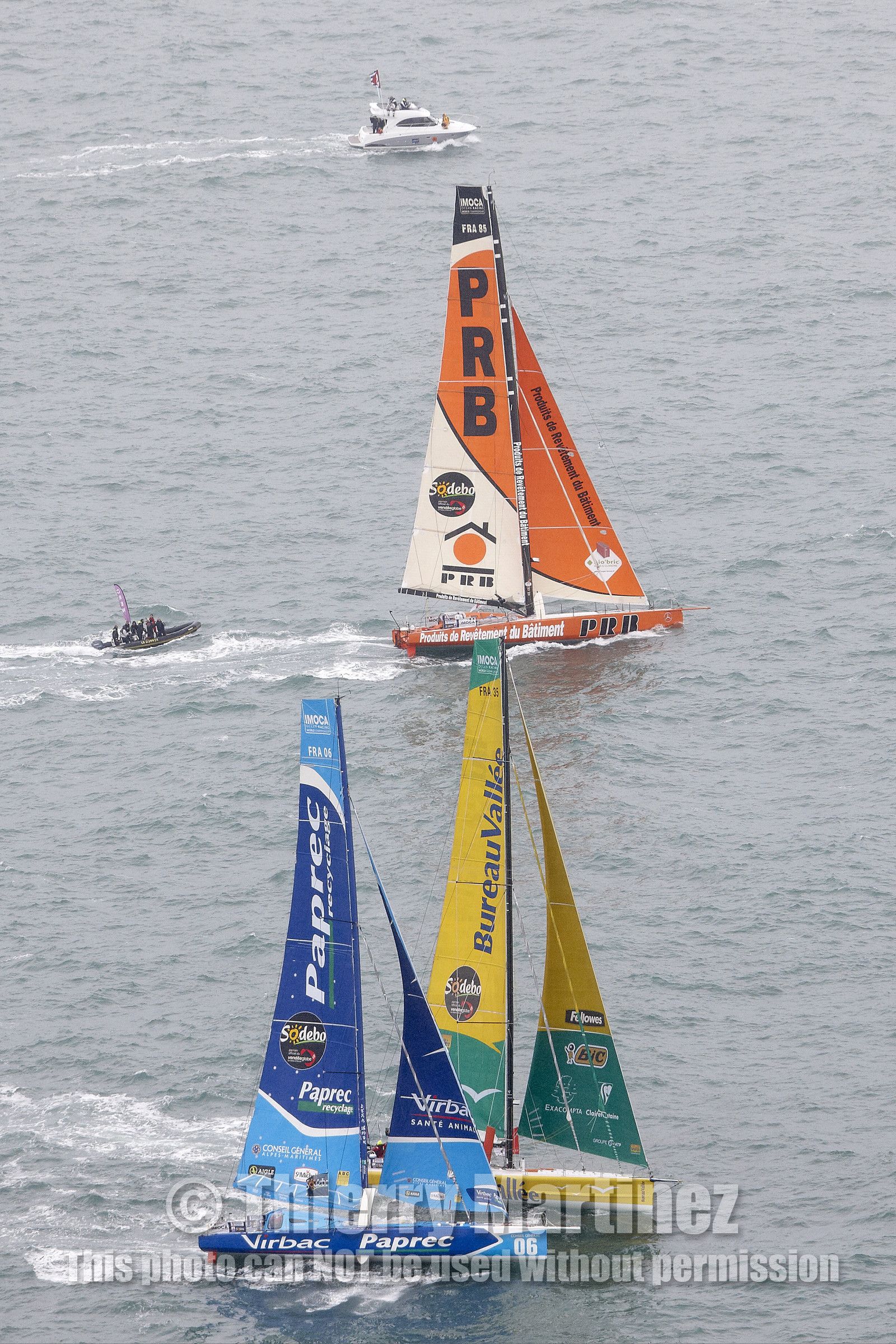 VENDEE GLOBE 2012 13 , Start 10 Nov 2012.