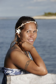 15_026760  ©ThMartinez Sea&Co.  RANGIROA - ARCHIPEL des TUAMOTU. POLYNESIE FRANCAISE .  8 Février 2015. ..Lucia