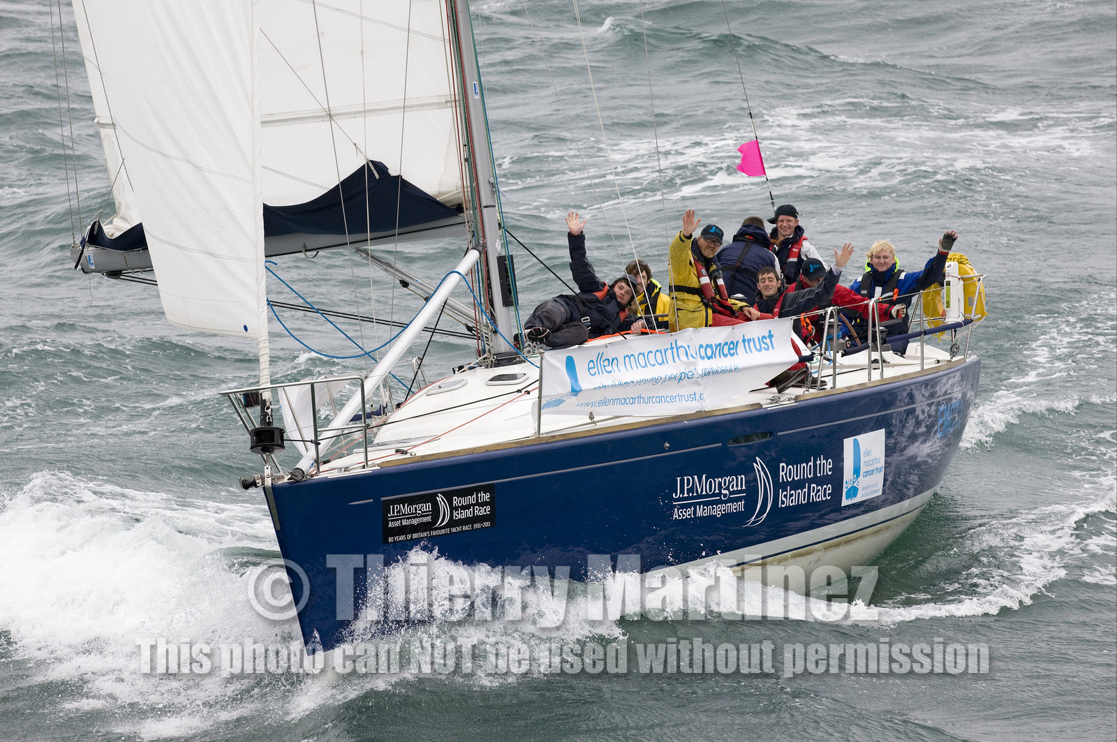 JP Morgan Asset Management Round The Island Race. 80th Anniversary race.