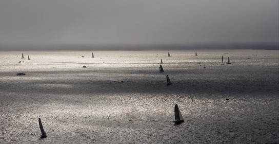 ROUTE DU RHUM Start in St Malo.Oct  2006