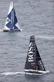 VENDEE GLOBE 2012 13 , Start 10 Nov 2012.