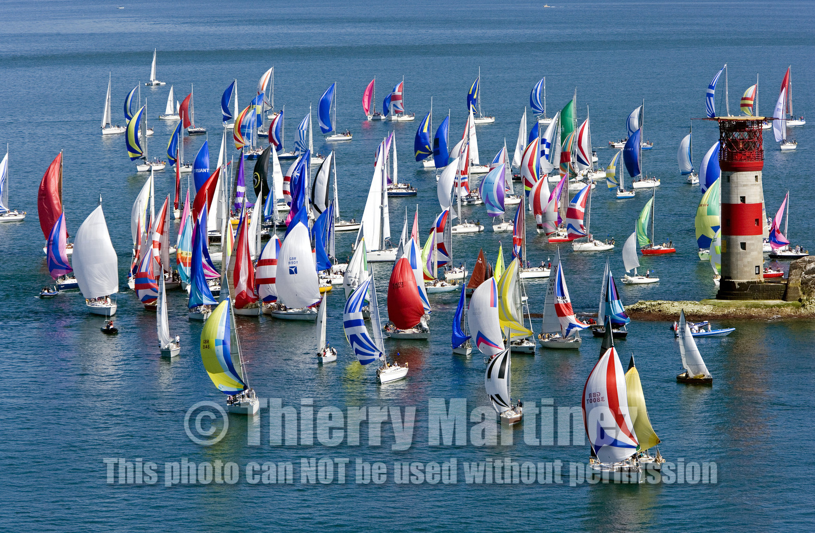 ROUND THE ISLAND RACE, ISLE OF WIGHT-UK . 3  June 2006.