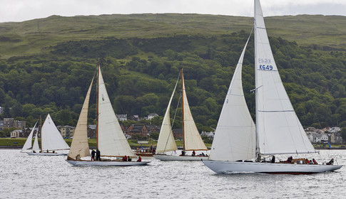 22_17006   © Thierry Martinez.FAIRLIE,SCOTLAND - UK 12th June 20222022 RICHARD MILLE FIFE REGATTA.Day 2 : LARGS to ROTHESAY