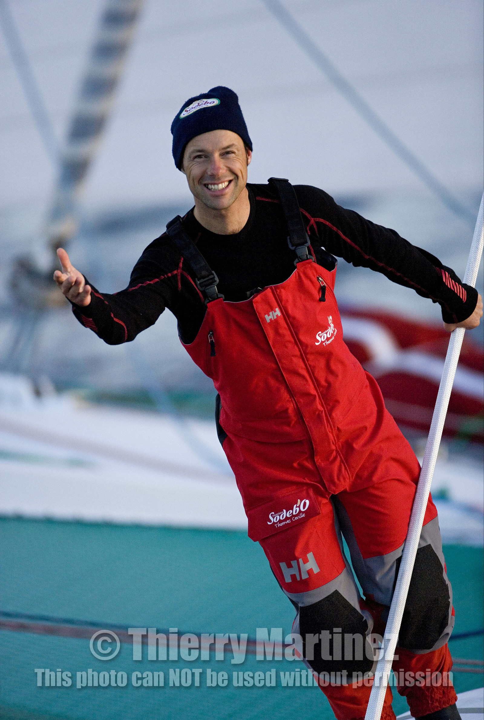 Thomas Coville- Maxi Trimaran SODEB'O - NOV 2007