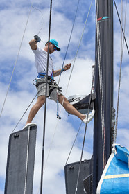 team AkzoNobel  in Volvo Ocean Race 2017-18.