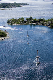 ©ThMartinez. NAGU, Finland, 28 JUNE 2006..Archipelago Raid 2006 (26-30 June 2006) Day 3-  .